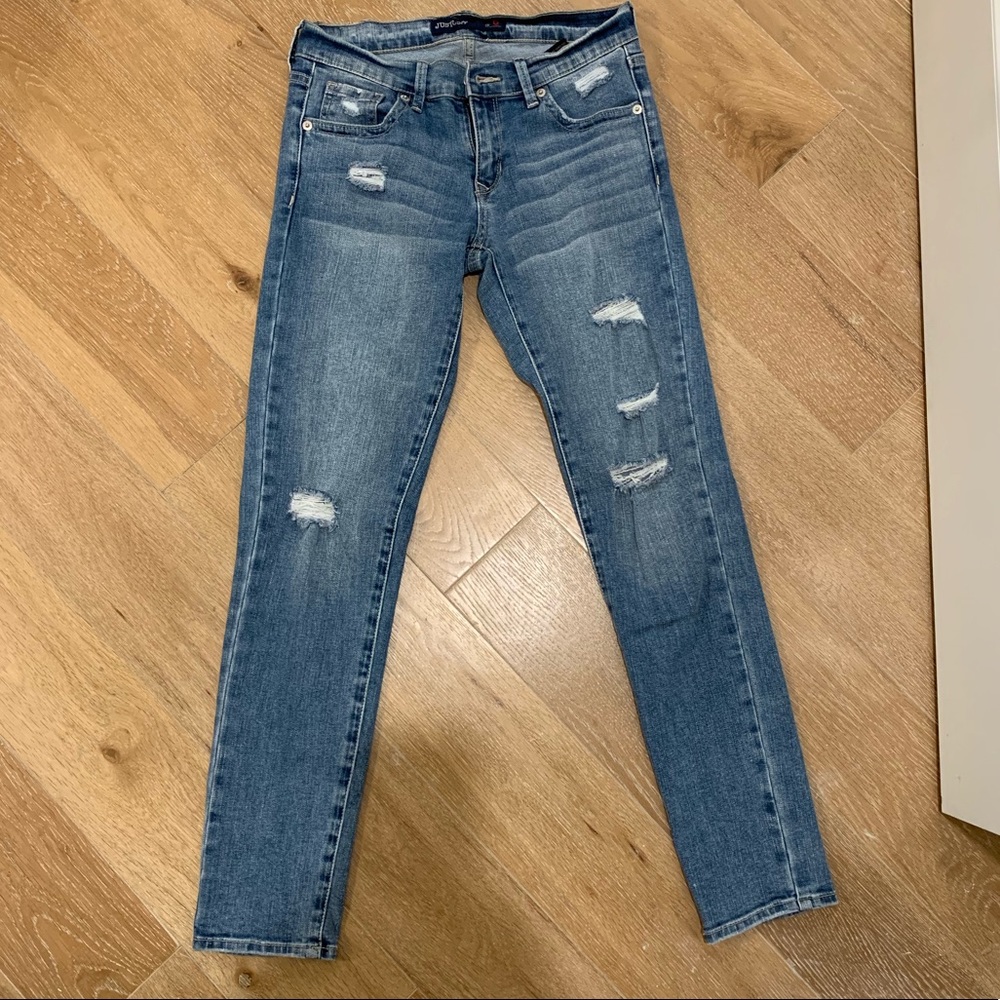 Just USA Distressed Skinny Jeans